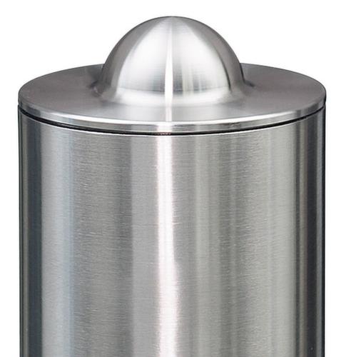 Poteau en acier inoxydable, hauteur 900 mm, à cheviller