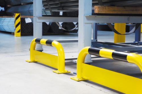 Moravia Arceau de protection BLACK BULL avec écran de protection, hauteur x largeur 350 x 1000 mm