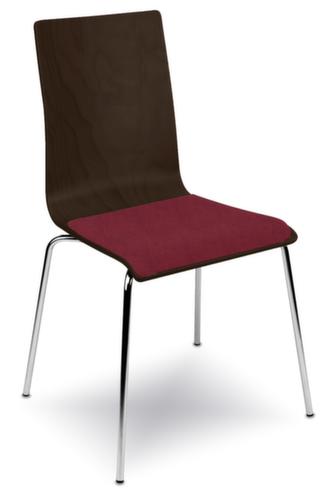 Nowy Styl Chaise coque en bois avec piètement 4 pieds