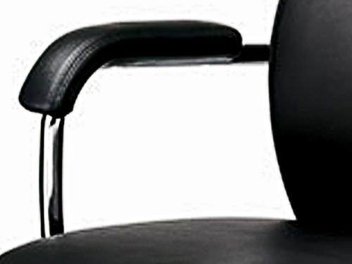 Nowy Styl Siège pivotant pour fortes charges Sonata, revêtement cuir, noir