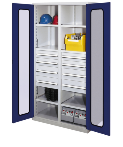 Kappes Vitrine RasterPlan® très résistante et très profonde avec cloison centrale, 8 tiroir(s)