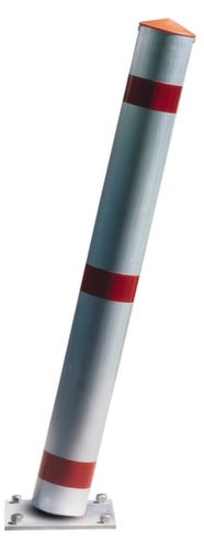 Poteau à tête pointue, hauteur 900 mm, à cheviller