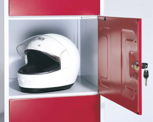 C+P Vestiaire à casiers Classic gris clair avec 20 casiers, largeur 3720 mm