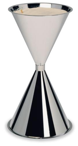 VAR Cendrier sur pied en forme de sablier