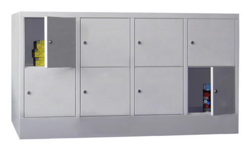 PAVOY armoire multicases Basis, 8 compartiments