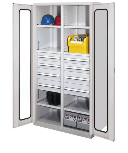 Kappes Vitrine RasterPlan® très résistante et très profonde avec cloison centrale, 8 tiroir(s)