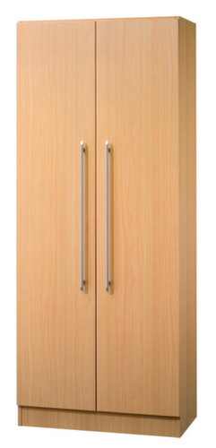 Armoire à portes battantes Sina, 5 hauteurs des classeurs, hêtre/hêtre