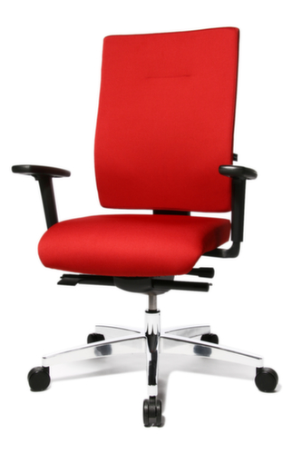 Topstar Siège de bureau pivotant Sitness 70 avec articulation Body-Balance-Tec®, rouge