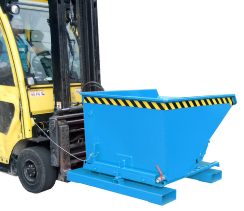 Benne basculante copeaux 3 côtés