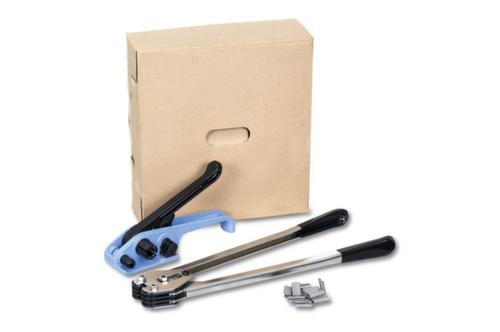 Ensemble Starter de sangles avec feuillard en polyester, largeur de feuillard 13 mm