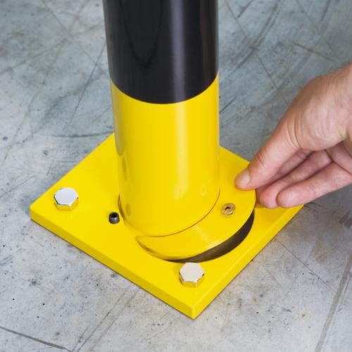 Moravia Arceau de protection démontable BLACK BULL, hauteur x largeur 600 x 1000 mm