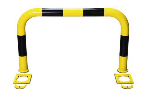 Moravia Arceau de protection démontable BLACK BULL, hauteur x largeur 600 x 1000 mm