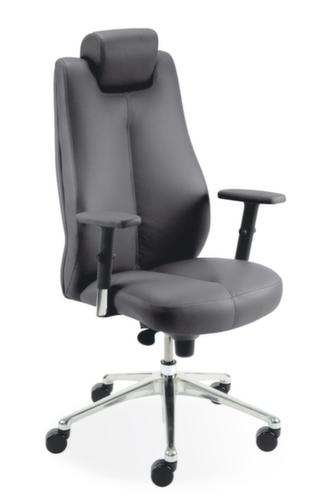 Nowy Styl Siège pivotant pour fortes charges Sonata, revêtement tissu, gris foncé