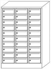PAVOY Armoire de distribution du courrier Basis, 30 compartiments