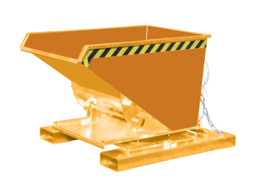 Benne basculante copeaux 3 côtés