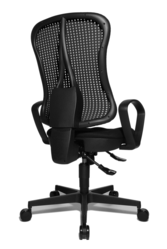 Topstar Siège de bureau pivotant HEAD POINT SY, Dossier maille, noir