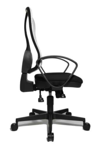 Topstar Siège de bureau pivotant HEAD POINT SY, Dossier maille, noir