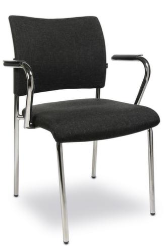 Topstar Siège visiteur avec dossier capitonné