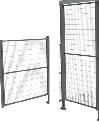 TROAX Grille de protection de machine avec grosseur de la maille 100x20 mm