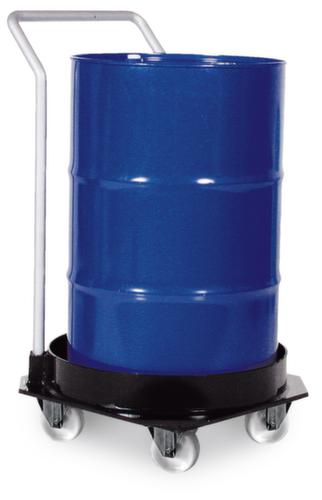 Bac de rétention PE mobile pour fûts de 220 litres