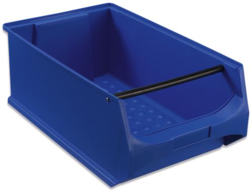Bac à bec Grip avec fond à picots, bleu, profondeur 500 mm, polypropylène