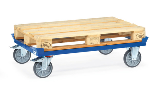 fetra Cadre roulant pour palettes, force 1200 kg, longueur de plateau 1210 mm