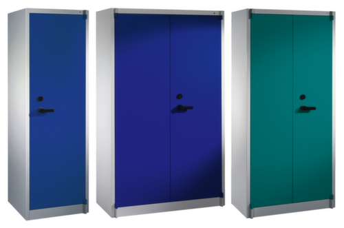 C+P Armoire haute sécurité de bureau avec 4 tablettes