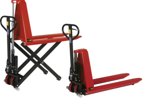 RAPIDLIFT Chariot élévateur à ciseaux à grande levée à commande manuelle