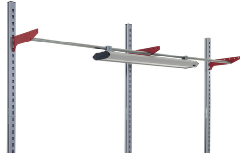 Rocholz Tablette à accrocher System Flex Typ C pour table d'emballage, largeur x profondeur 1000 x 200 mm