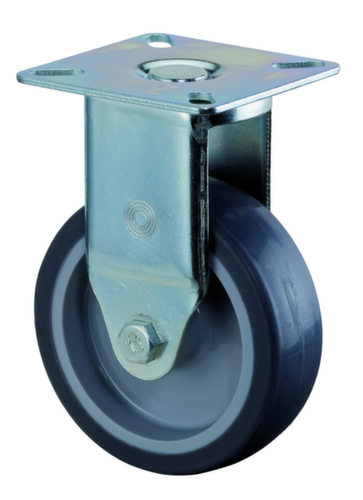 BS-ROLLEN Roulette pour machines, force 60 kg, TPE bandage