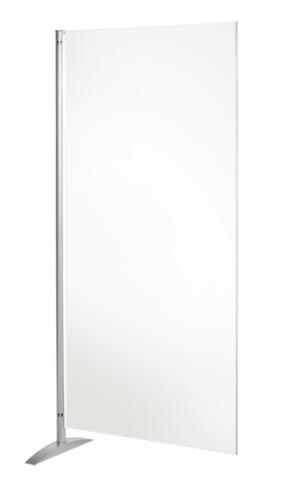 Kerkmann Séparateur Metropol, hauteur x largeur 1750 x 800 mm, paroi blanc