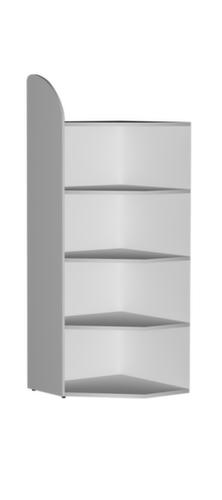 Etagère de bureau autoconstruite, largeur 620 mm, 5 tablettes