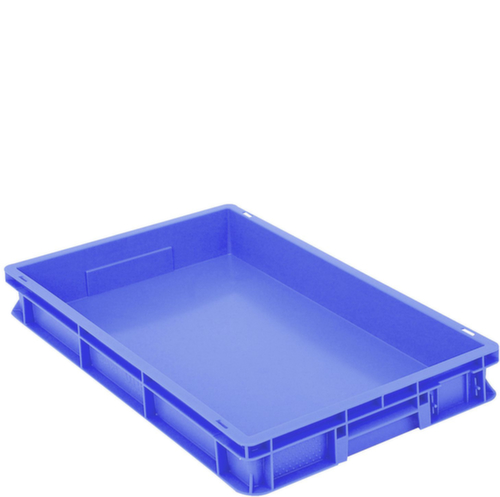 BITO Bac gerbable norme Europe, bleu, capacité 15 l