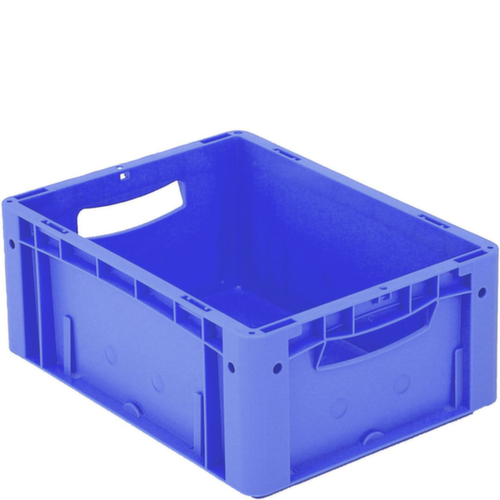 BITO Bac gerbable norme Europe, bleu, capacité 15 l