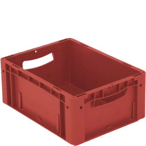 BITO Bac gerbable norme Europe, rouge, capacité 15 l