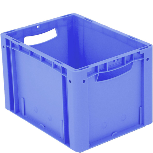 BITO Bac gerbable norme Europe, bleu, capacité 24 l