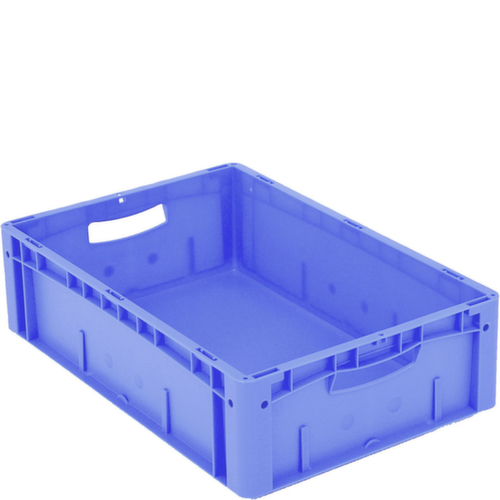 BITO Bac gerbable norme Europe, bleu, capacité 31 l
