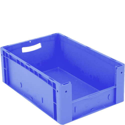 BITO Conteneur de stockage visible Euronorm avec ouverture d'accès, bleu, HxLxl 220x600x400 mm