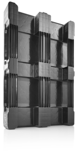 Palette hygiénique Eco TC1-ECO avec bord, plastique régénéré, longueur x largeur 1200 x 800 mm