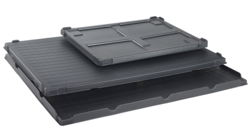 Couvercle à clipser pour cadre de rehausse