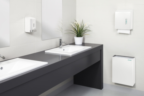 AIR-WOLF Distributeur de savon et de désinfectant Gamma II, 0,8 l, blanc