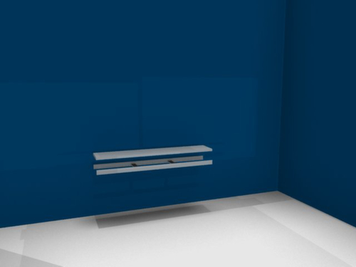 hofe Tablette pour rayonnage grande largeur, largeur x profondeur 2000 x 400 mm