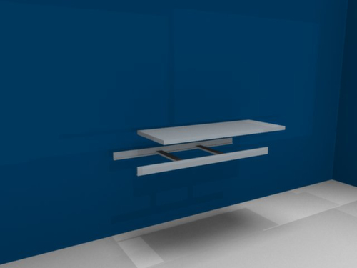 hofe Tablette pour rayonnage grande largeur, largeur x profondeur 1500 x 600 mm