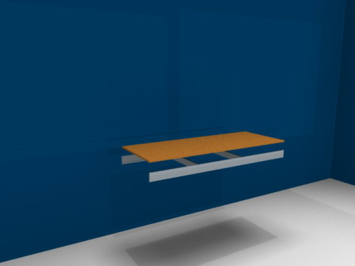 hofeEtagère en bois pour les rayonnages à grande portée, largeur x profondeur 1500 x 600 mm