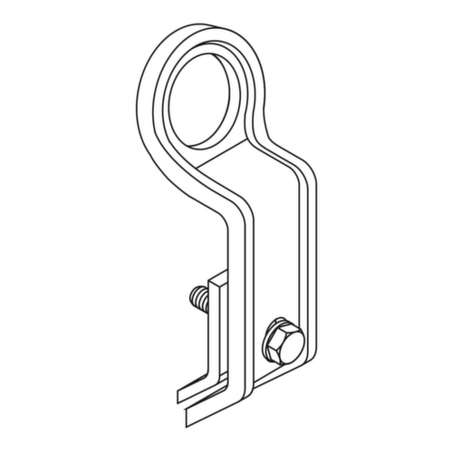 Säbu Suspension de la grue pour conteneur avec fond