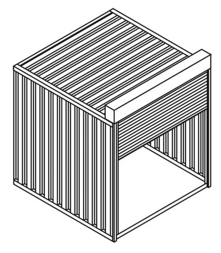 Säbu Conteneur à rideaux