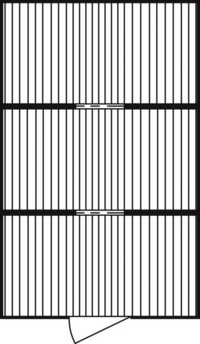 Säbu Combinaison de conteneurs peints FLADAFI®