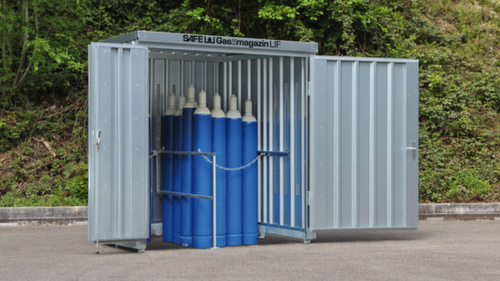 Stockage de bouteilles de gaz