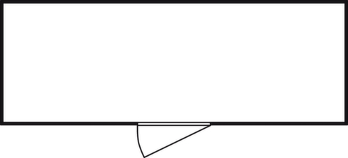 Säbu Conteneur de stockage isolé avec sol livré monté