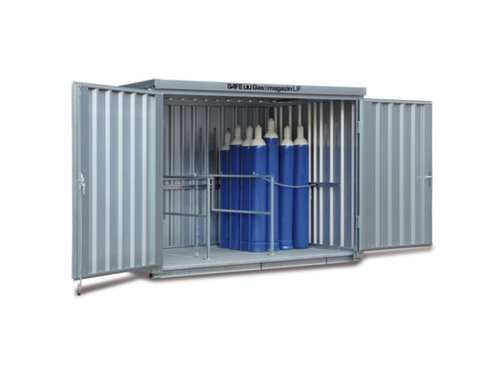 Stockage de bouteilles de gaz